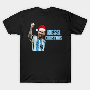 Funny Christmas Messi Christmas Gift T-Shirt